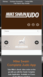 Mobile Screenshot of mikeswainjudo.com